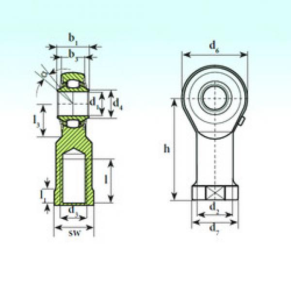 Bearing TSF 12 RB ISB #1 image