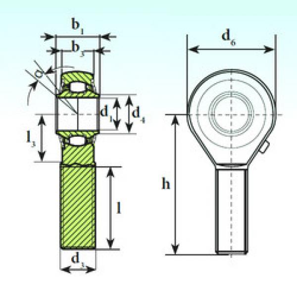 Bearing TSM 12 RB ISB #1 image