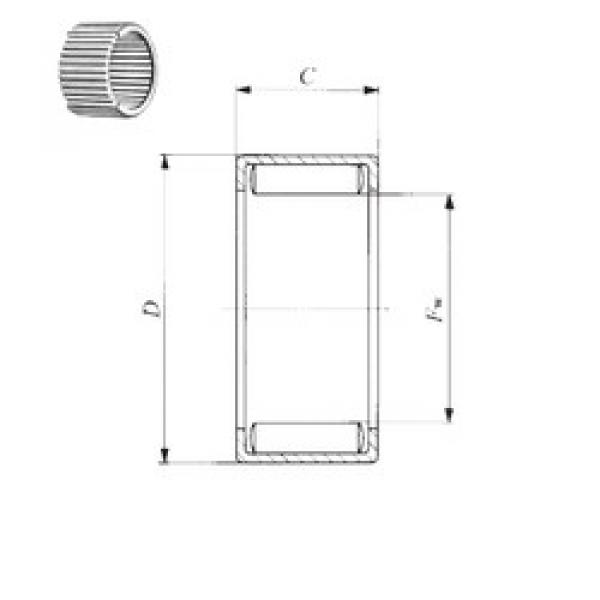 Bearing YB 128 IKO #1 image