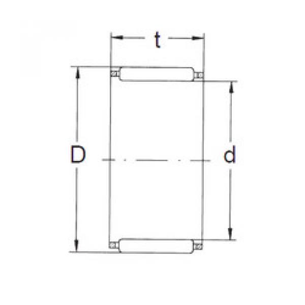 Bearing K24X28X13 FBJ #1 image