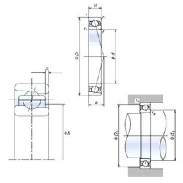 Bearing 70BNR19H NSK #1 image