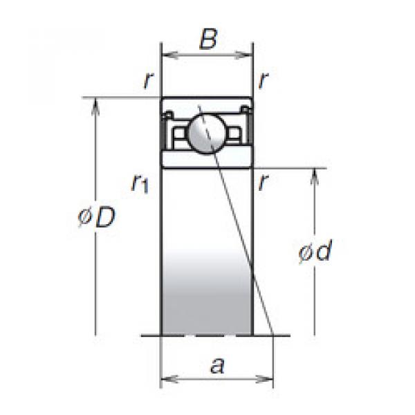 Bearing 70BNR29XV1V NSK #1 image