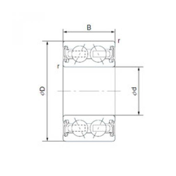 Bearing 712019 NACHI #1 image