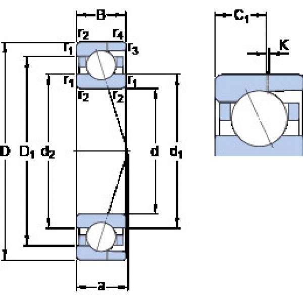 Bearing 707 ACD/HCP4AH SKF #1 image