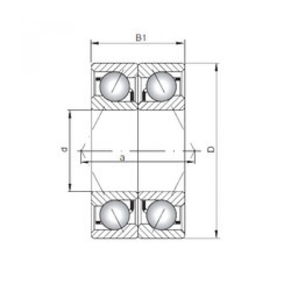 Bearing 7048 BDB ISO #1 image