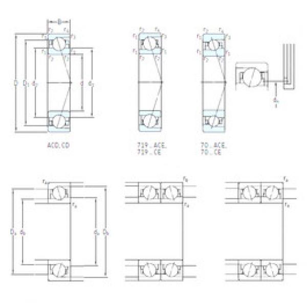 Bearing 71814 ACD/P4 SKF #1 image