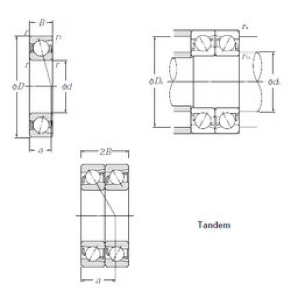 Bearing 7912DT NTN #1 image