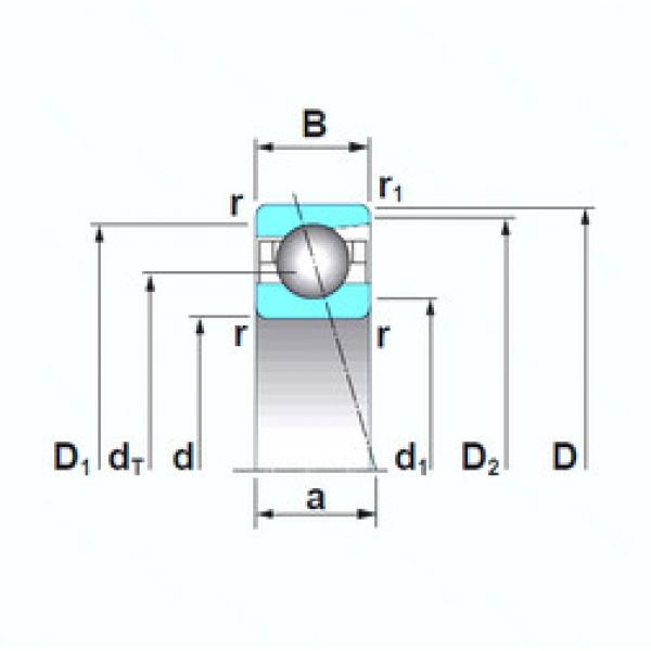 Bearing 7912CTRSU NSK #1 image