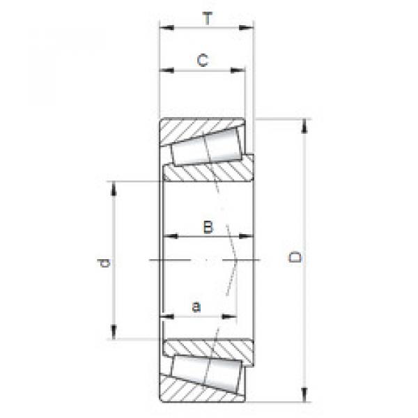 Bearing 33008 A CX #1 image