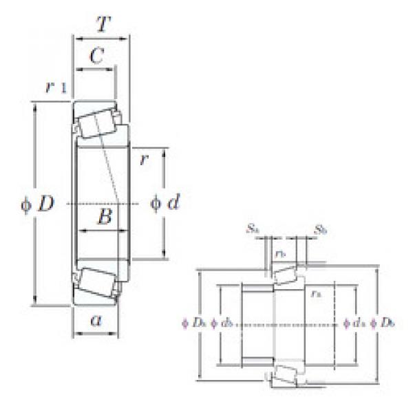 Bearing 33007 KOYO #1 image