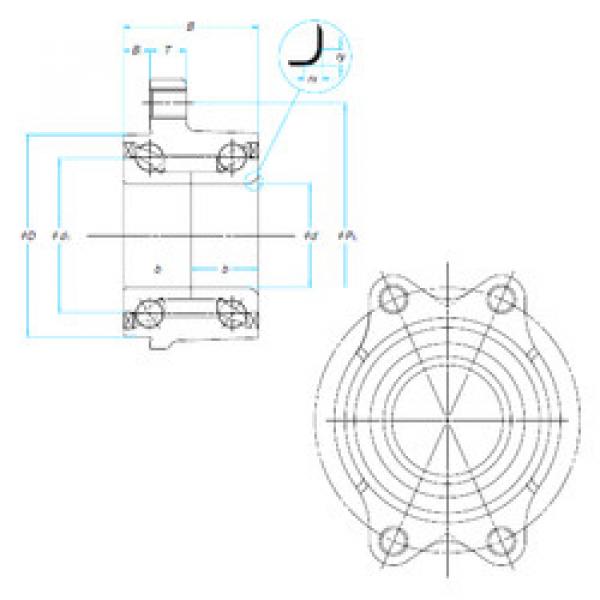 Bearing ZA-38BWK01J-Y-2CA-01 NSK #1 image