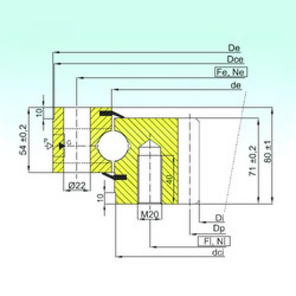 Bearing ZB1.25.1455.201-2SPTN ISB #1 image