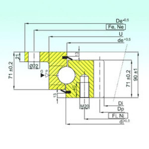 Bearing ZBL.30.1355.200-1SPTN ISB #1 image