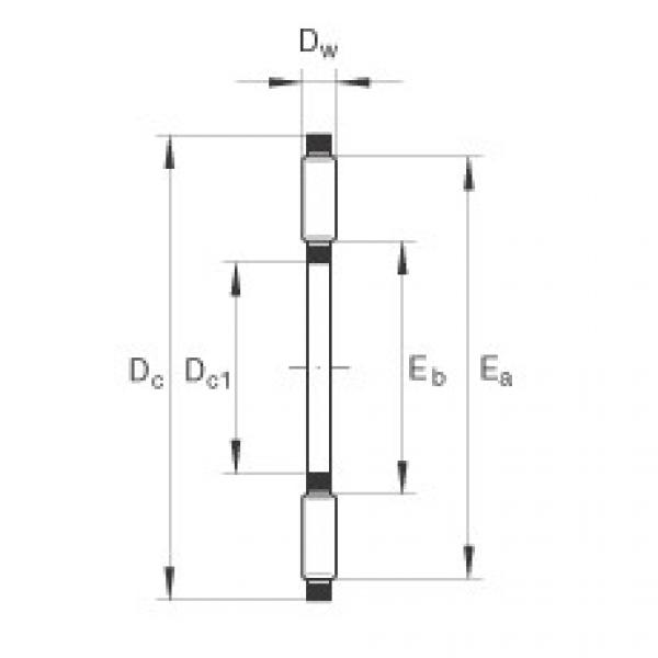 Bearing TC3648 INA #1 image