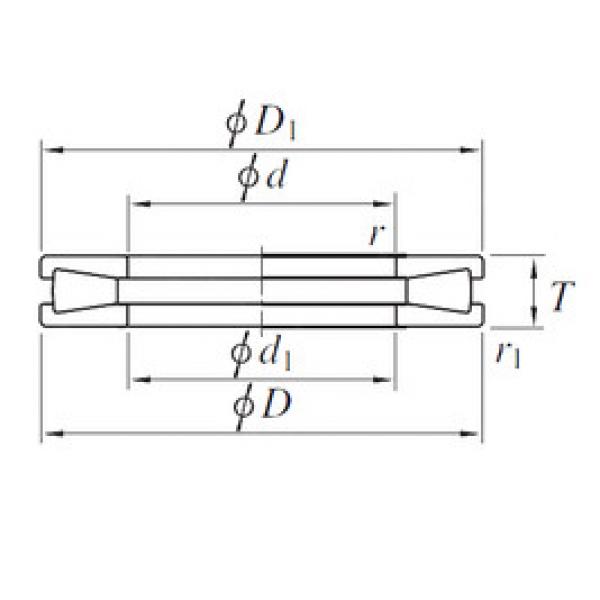 Bearing T1120V KOYO #1 image