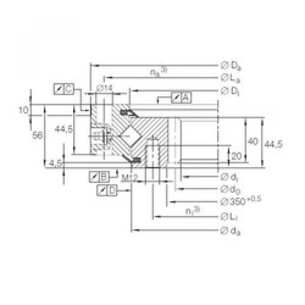 Bearing XSI 14 0414 N INA #1 image