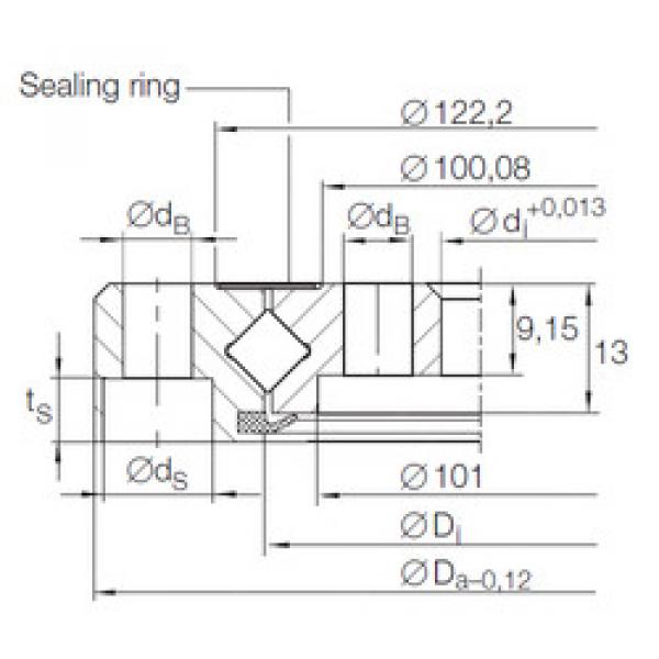 Bearing XU 06 0111 INA #1 image