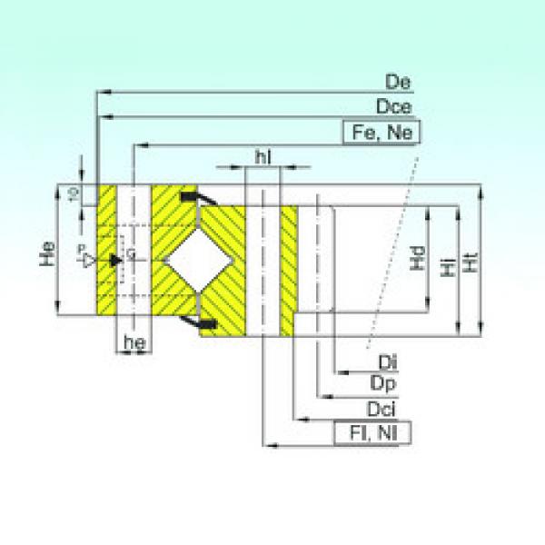 Bearing ZR1.45.1606.400-1SPPN ISB #1 image