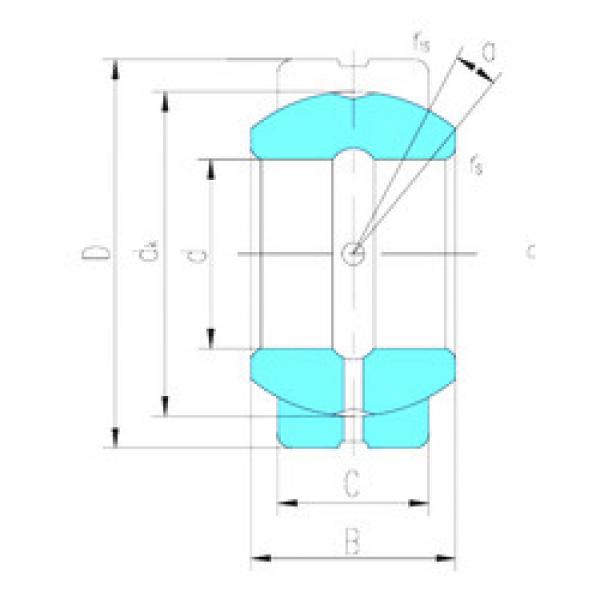 Bearing GEZ107ES-2RS LS #1 image