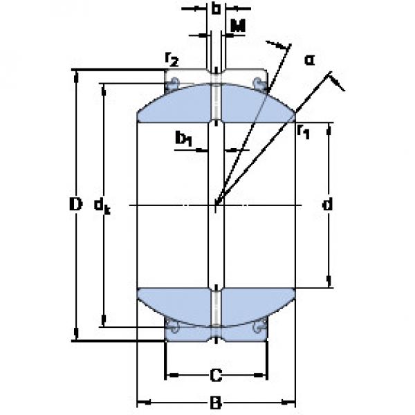 Bearing GEZH 108 ESX-2LS SKF #1 image