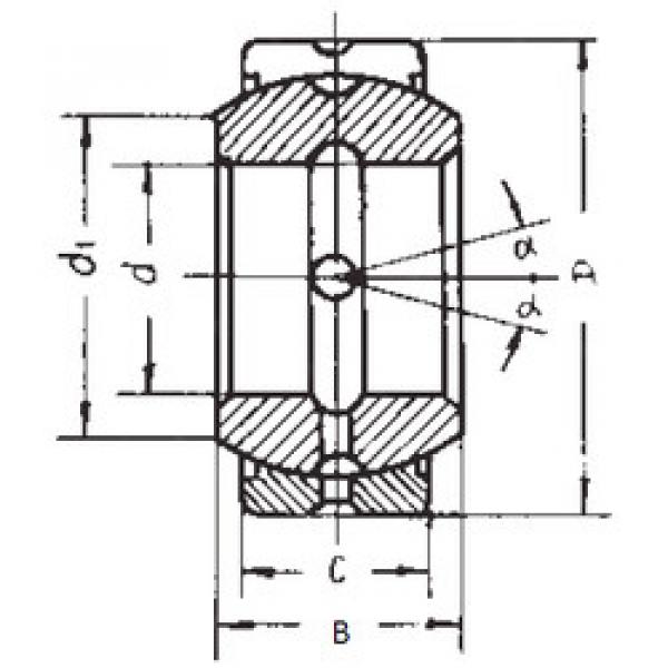 Bearing GEZ152ES-2RS FBJ #1 image