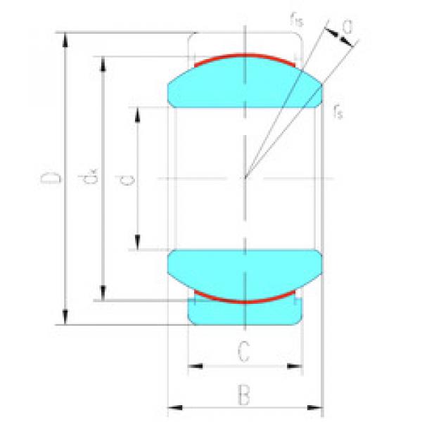 Bearing GEZ152ET-2RS LS #1 image