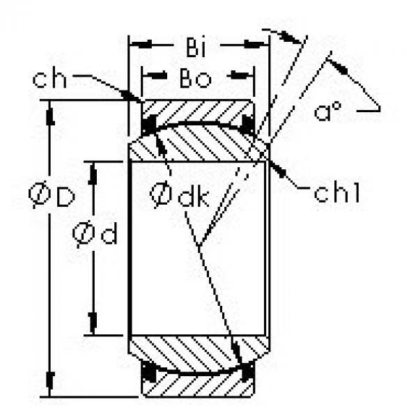 Bearing GEZ120ET-2RS AST #1 image