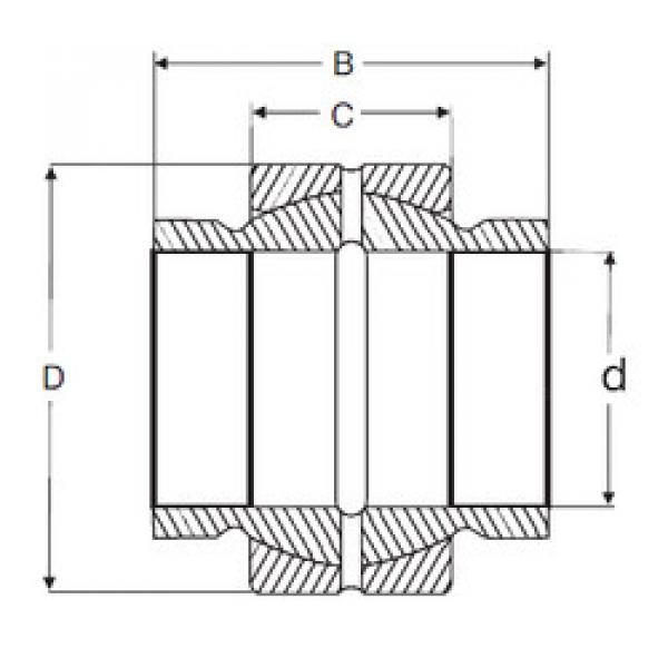 Bearing GEZM 008 ES SIGMA #1 image