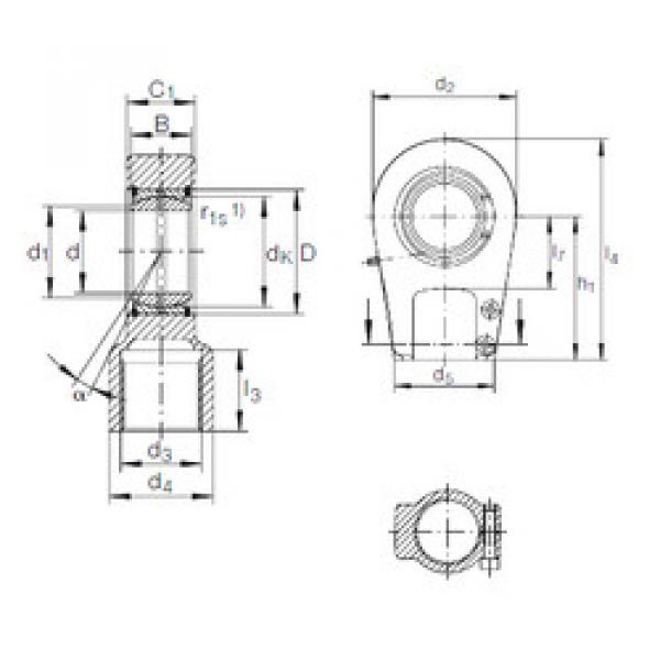 Bearing GIHRK 110 DO INA #1 image