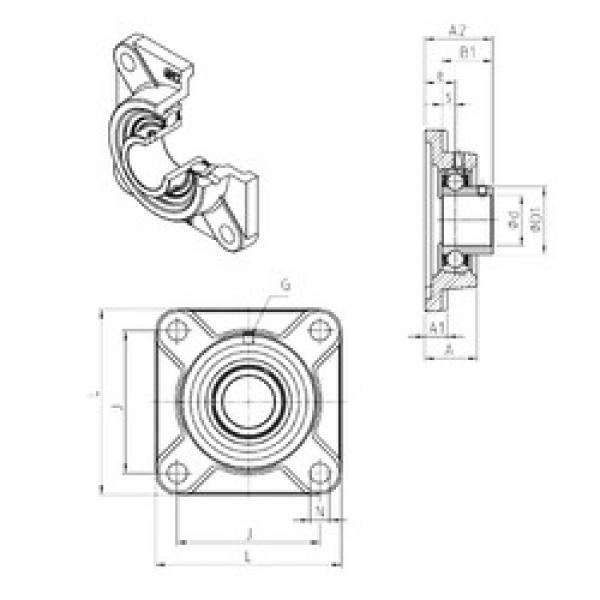 Bearing USF210 SNR #1 image