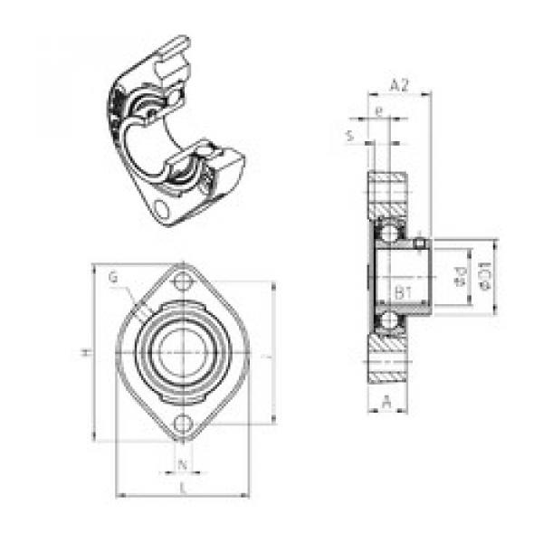 Bearing USFD206 SNR #1 image