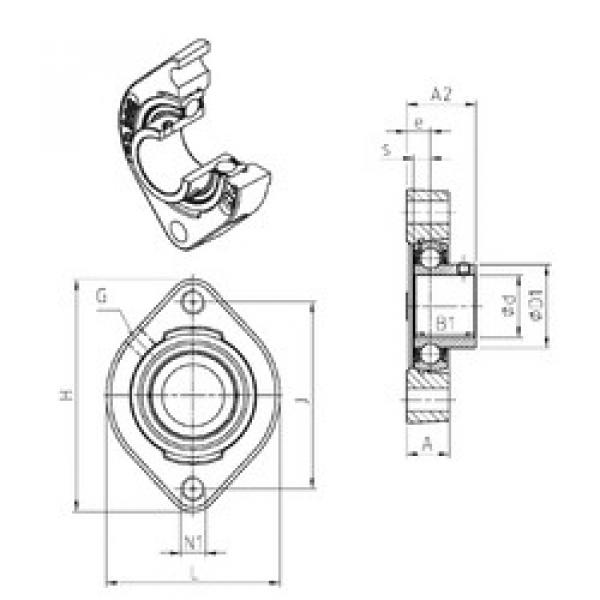 Bearing USFD204M100 SNR #1 image