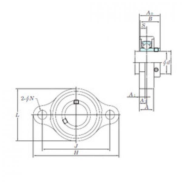 Bearing USFL003S6 KOYO #1 image