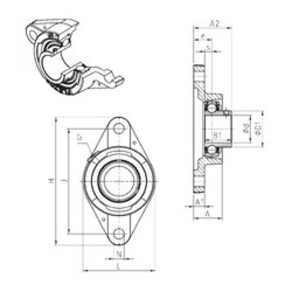 Bearing USFLE208 SNR #1 image