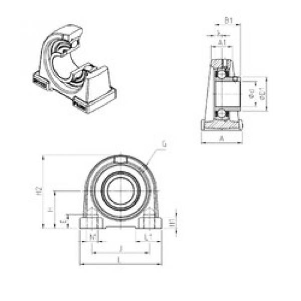 Bearing USPAE202 SNR #1 image