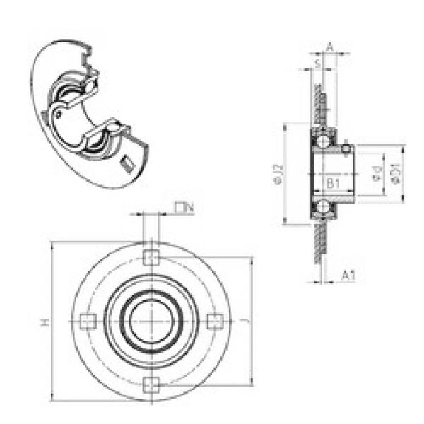 Bearing USPF210 SNR #1 image