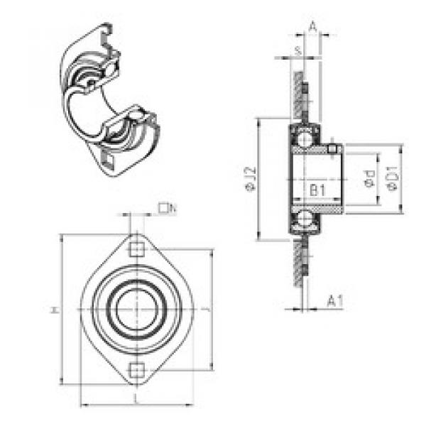 Bearing USPFL202 SNR #1 image