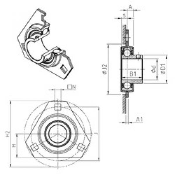 Bearing USPFT205 SNR #1 image