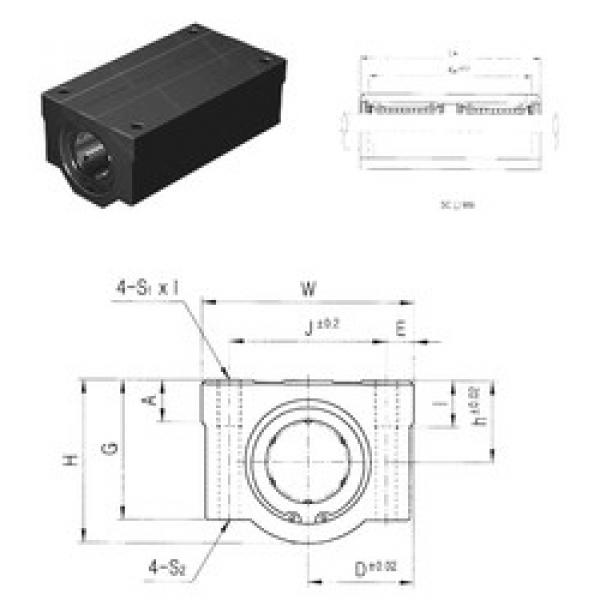 Bearing SCE25W-B Samick #1 image