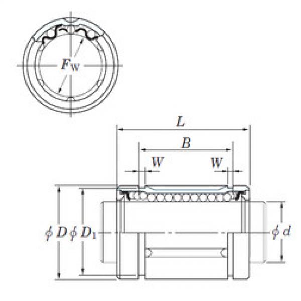 Bearing SDE10 KOYO #1 image