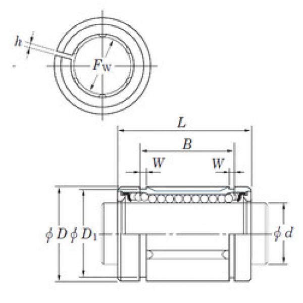 Bearing SDE10AJ KOYO #1 image