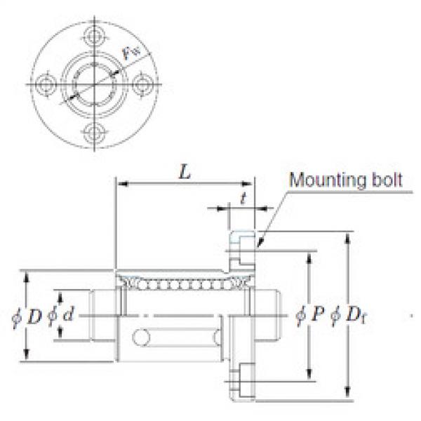 Bearing SDMF10MG KOYO #1 image