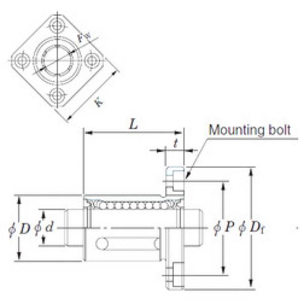 Bearing SDMK8 KOYO #1 image