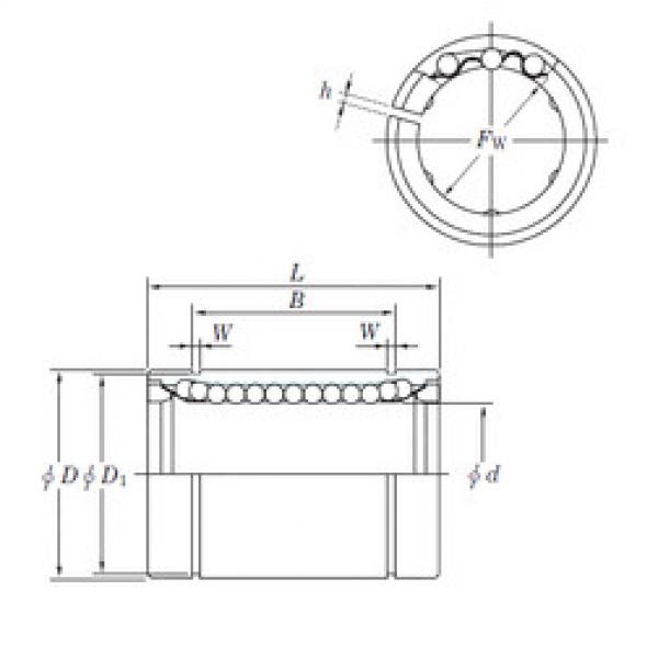 Bearing SESDM30 AJ KOYO #1 image