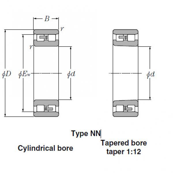 Bearings Cylindrical Roller Bearings NN49/560 #1 image