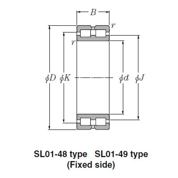 Bearing SL01-4838 #1 image