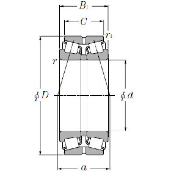 Bearing LM272249D/LM272210G2+A #1 image